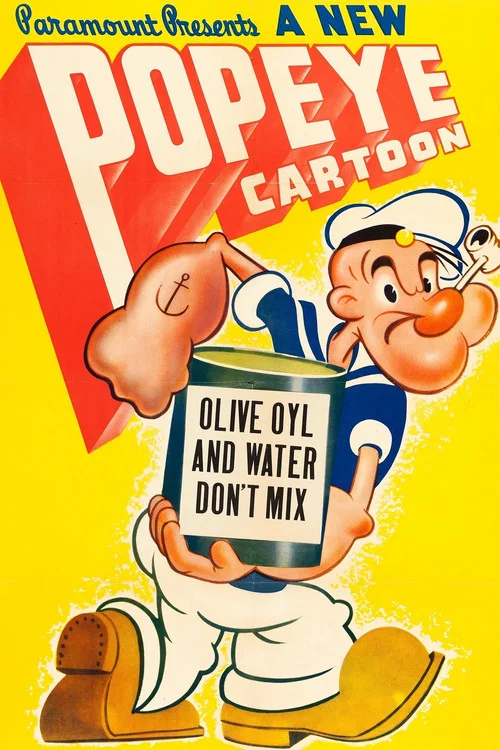 Постер: Olive Oyl and Water Don't Mix