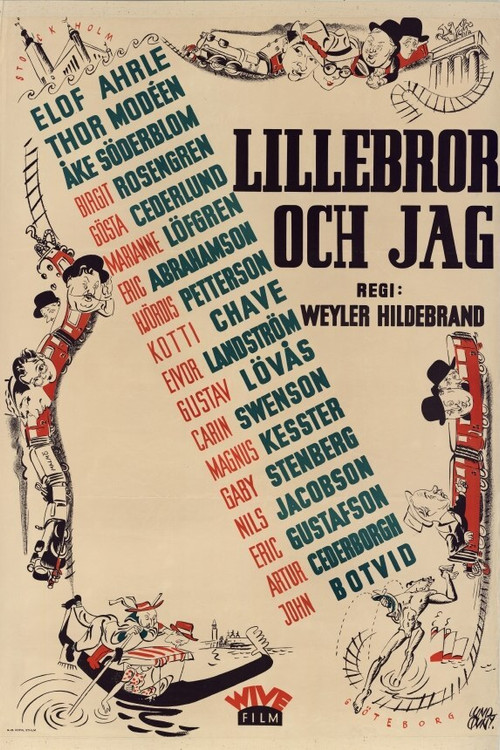 Постер: Lillebror och jag