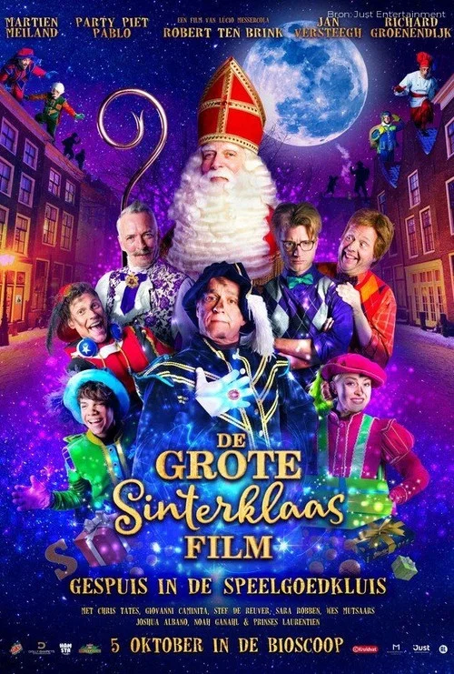 Постер: De grote Sinterklaasfilm: Gespuis in de speelgoedkluis