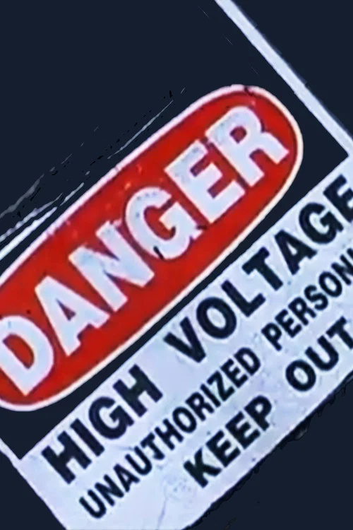 Постер: Danger High Voltage