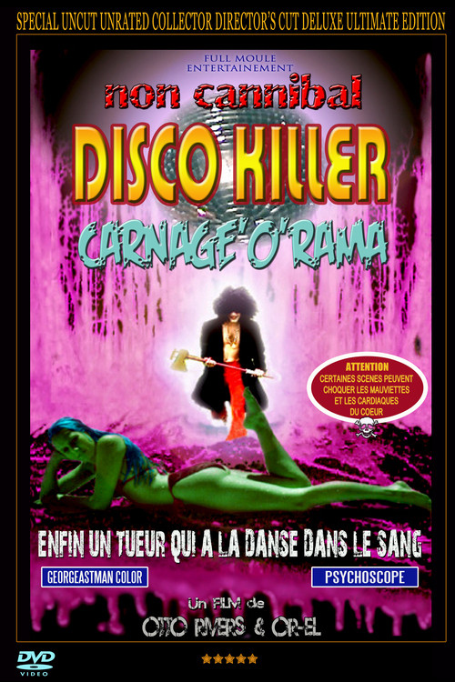 Постер: Non Cannibal Disco Killer Carnage'O'rama