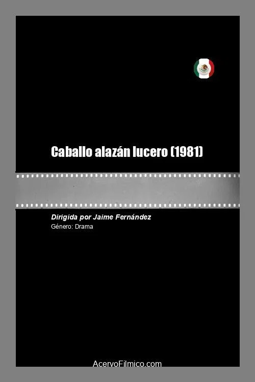 Постер: Caballo alazán lucero