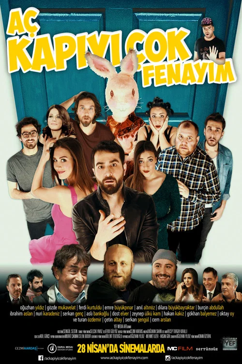 Постер: Ac kapiyi cok fenayim
