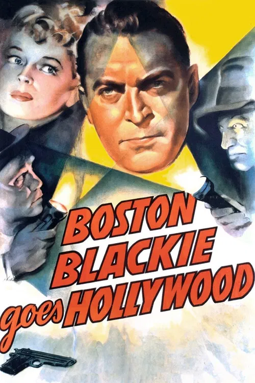 Постер: Boston Blackie Goes Hollywood