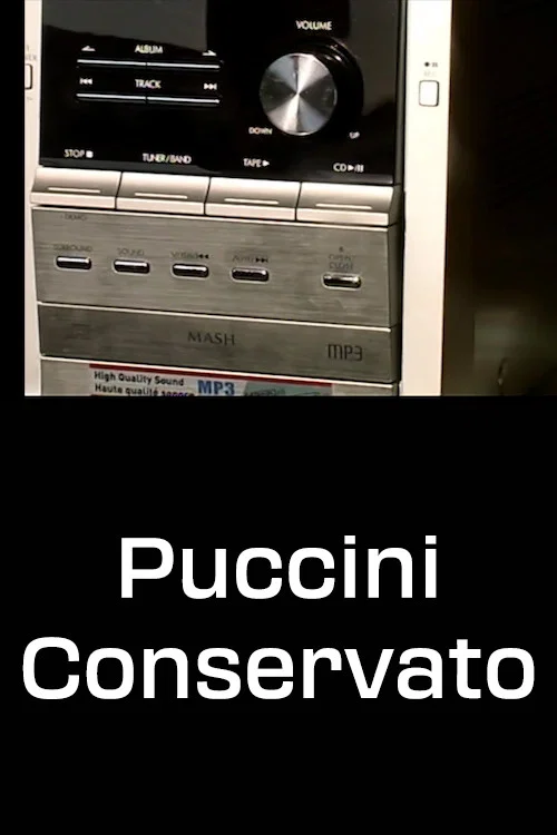 Постер: Puccini conservato