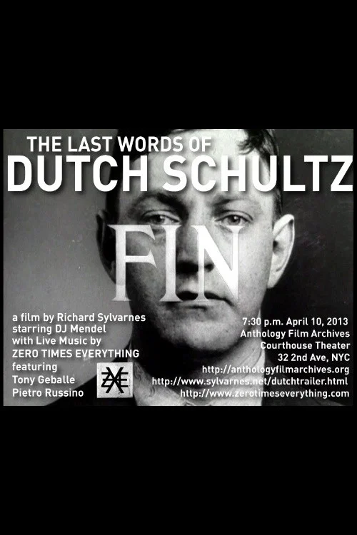 Постер: The Last Words of Dutch Schultz