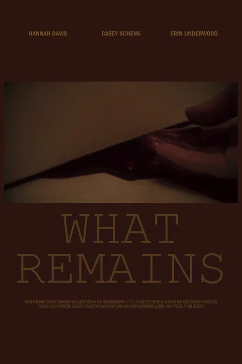Постер: What Remains