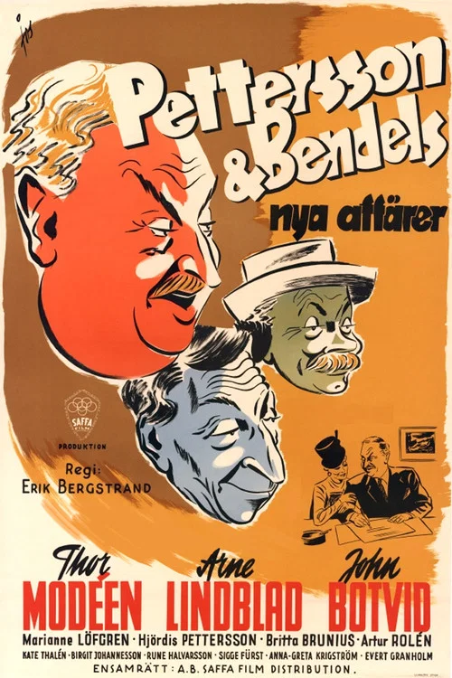 Постер: Pettersson & Bendels nya affärer