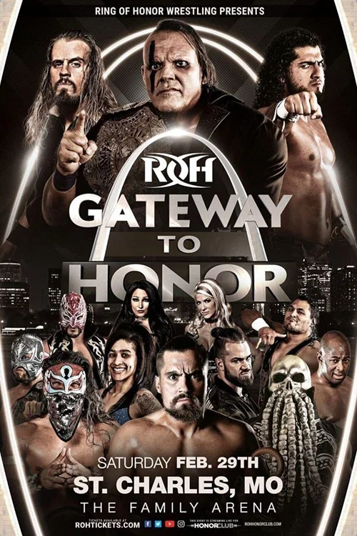 Постер: ROH Gateway to Honor