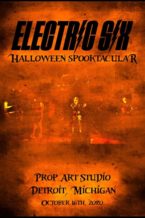Постер: Electric Six: Halloween Spooktacular