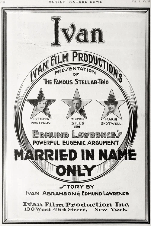 Постер: Married in Name Only