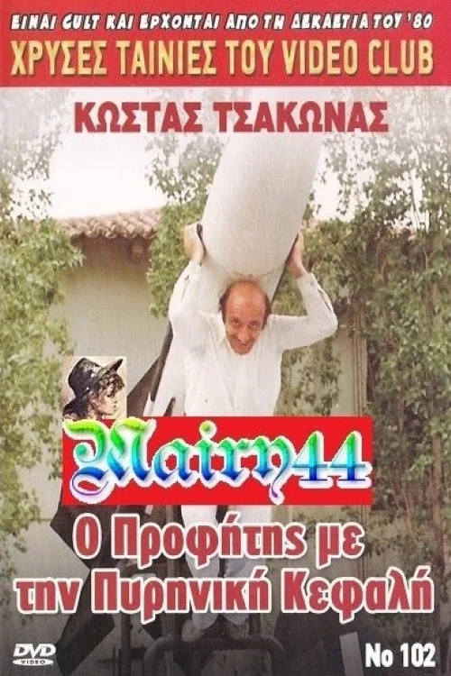 Постер: O profitis me tin pyriniki kefali