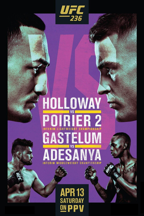 Постер: UFC 236: Holloway vs. Poirier 2