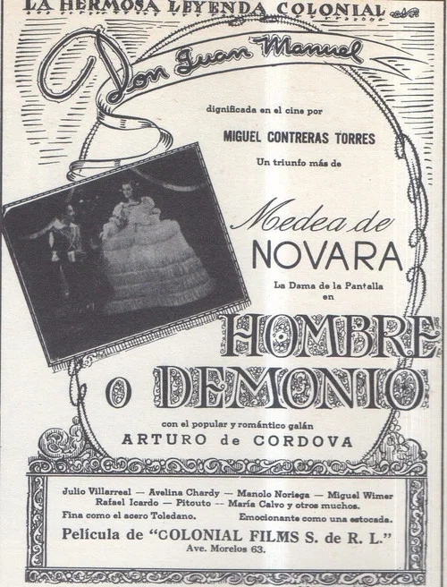 Постер: Hombre o demonio