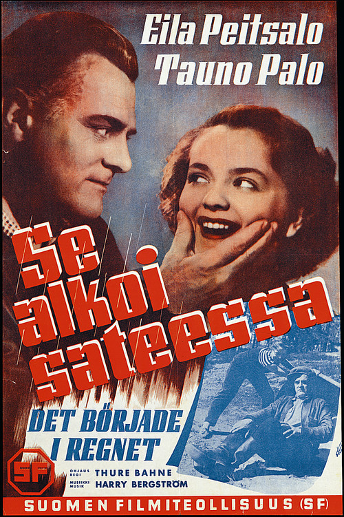 Постер: Se alkoi sateessa