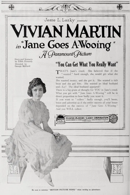 Постер: Jane Goes A-Wooing