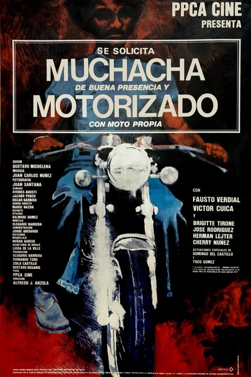Постер: Se solicita muchacha de buena presencia y motorizado con moto propia