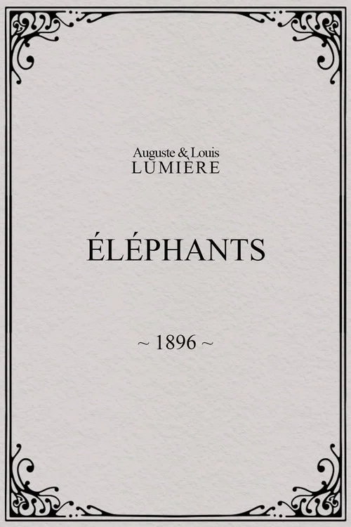 Постер: Elephants