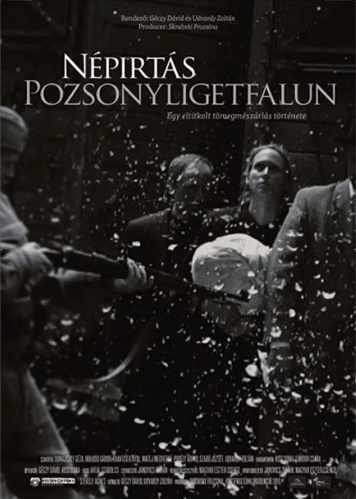Постер: Népirtás Pozsonyligetfalun