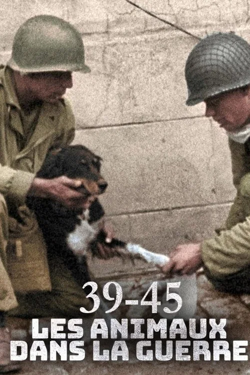 Постер: 39-45, les animaux dans la guerre