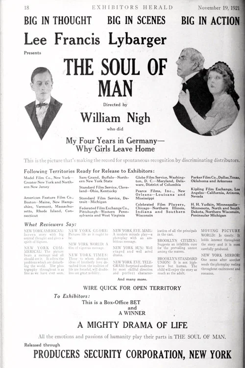 Постер: The Soul of Man