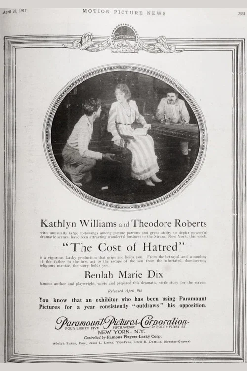 Постер: The Cost of Hatred