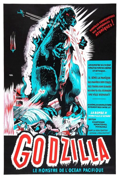 Постер: Godzilla, le Monstre de L'Océan Pacifique