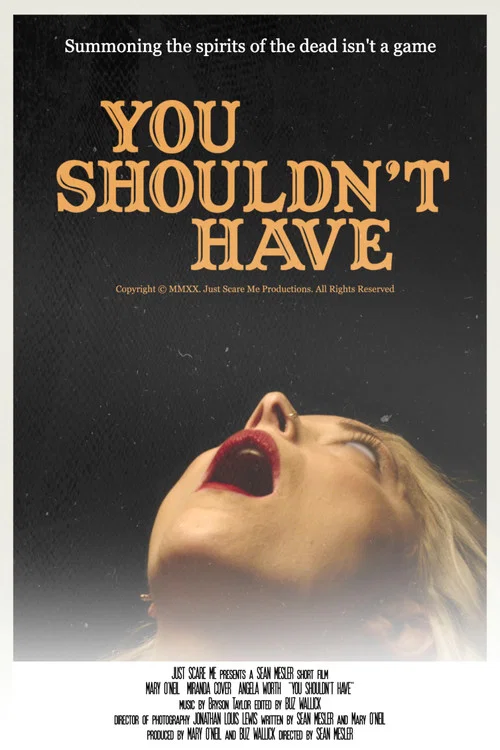 Постер: You Shouldn't Have