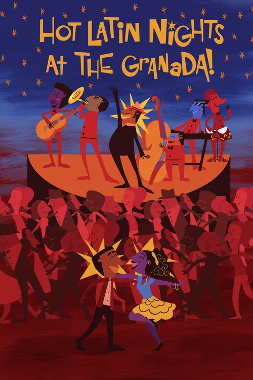Постер: Hot Latin Nights at the Granada!