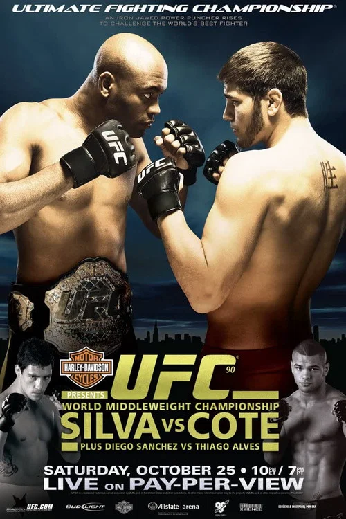 Постер: UFC 90: Silvia vs. Cote