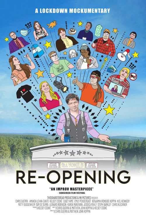 Постер: RE-OPENING: A Lockdown Mockumentary