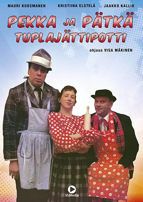 Постер: Pekka & Pätkä ja tuplajättipotti