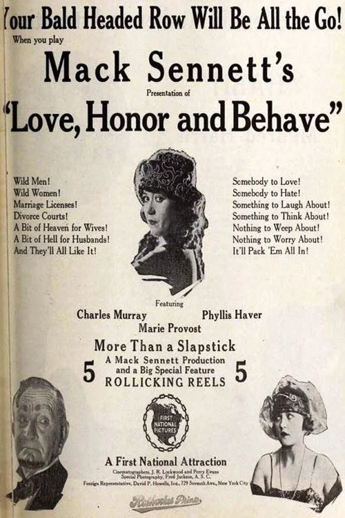 Постер: Love, Honor and Behave!