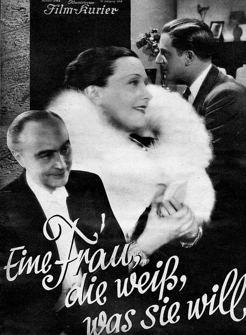 Постер: Eine Frau, die weiß, was sie will