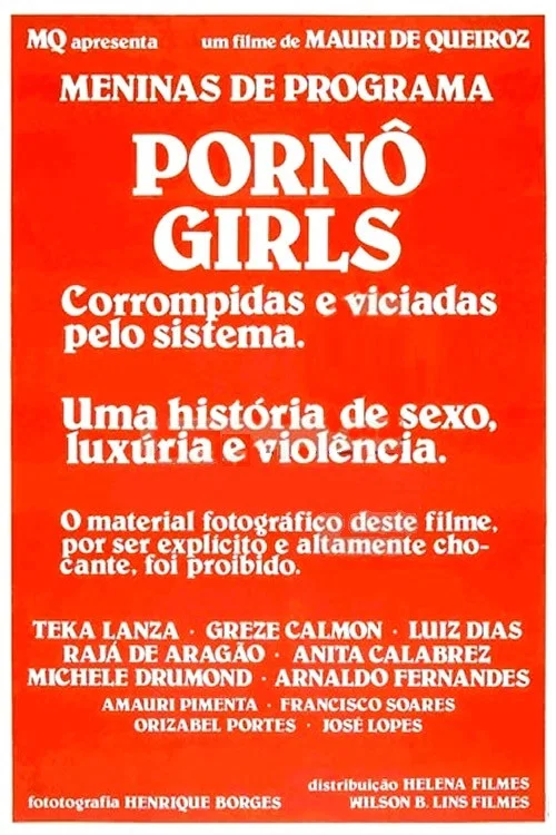 Постер: Meninas de Programa