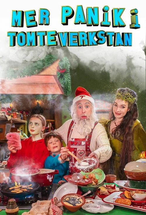 Постер: Mer panik i tomteverkstan