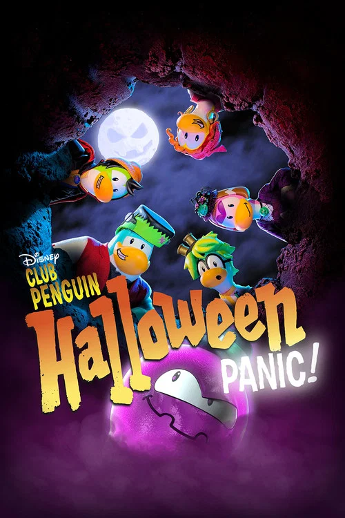 Постер: Penguin Halloween Panic