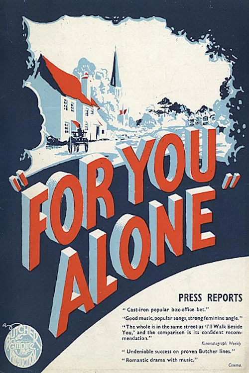 Постер: For You Alone
