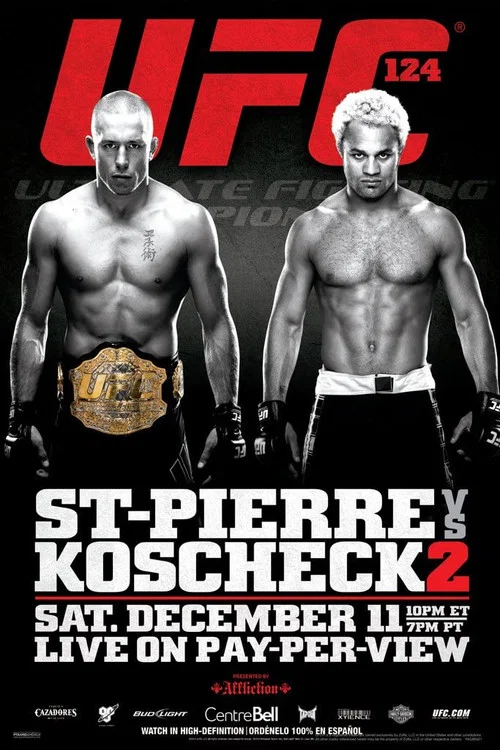 Постер: UFC 124: St-Pierre vs. Koscheck 2