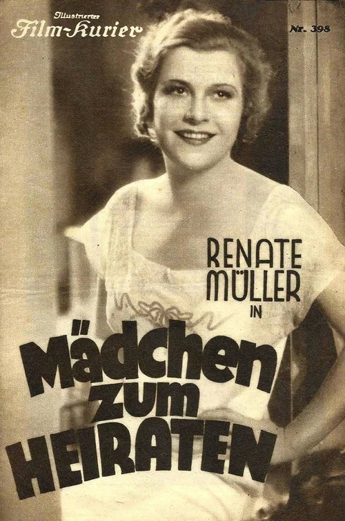 Постер: Mädchen zum Heiraten
