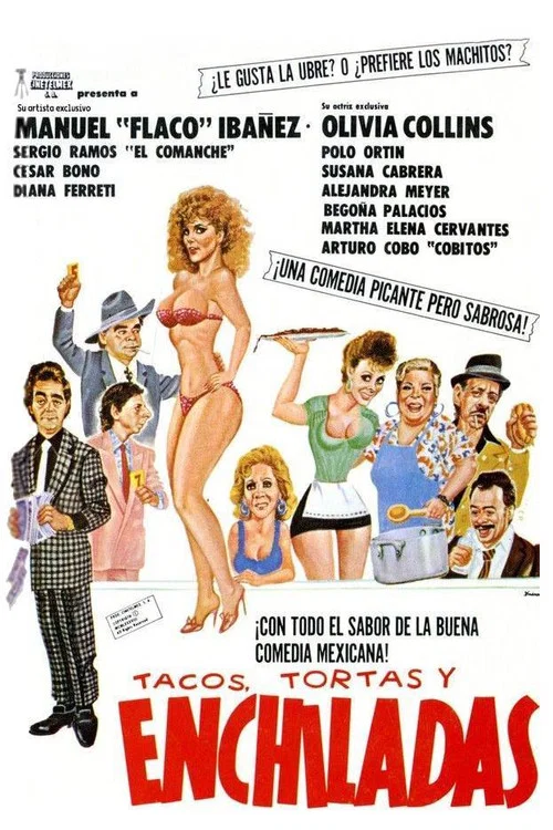Постер: Tacos, tortas y enchiladas - La Rifa