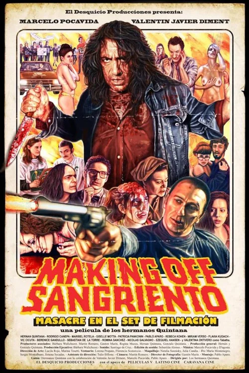 Постер: Making Off Sangriento: Masacre en el Set de Filmación