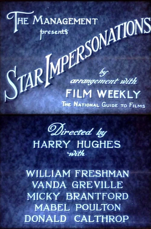 Постер: Star Impersonations