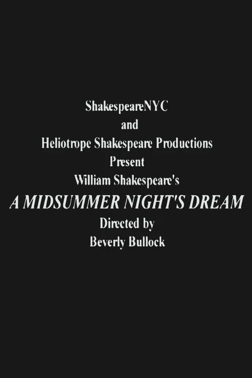 Постер: A Midsummer Night's Dream