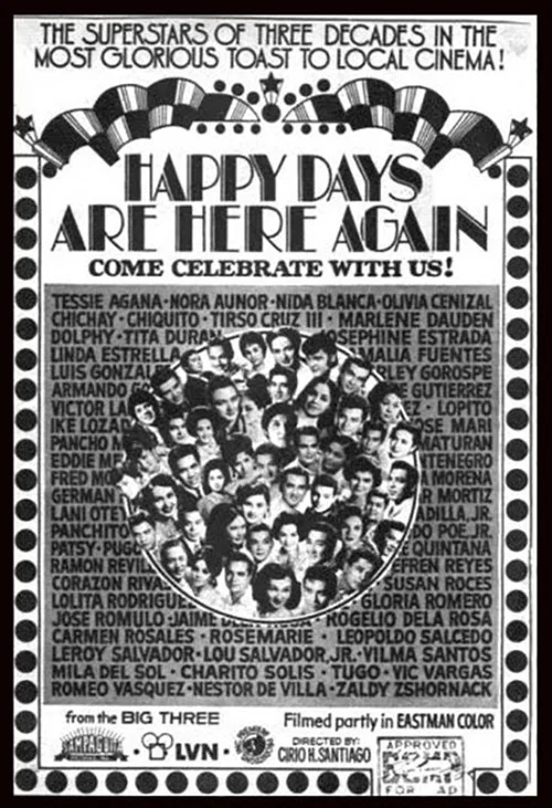 Постер: Happy Days Are Here Again
