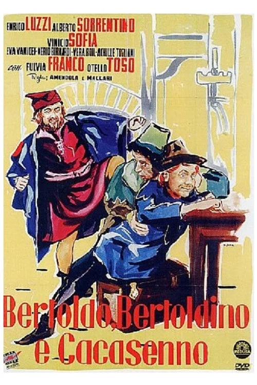 Постер: Bertoldo, Bertoldino e Cacasenno