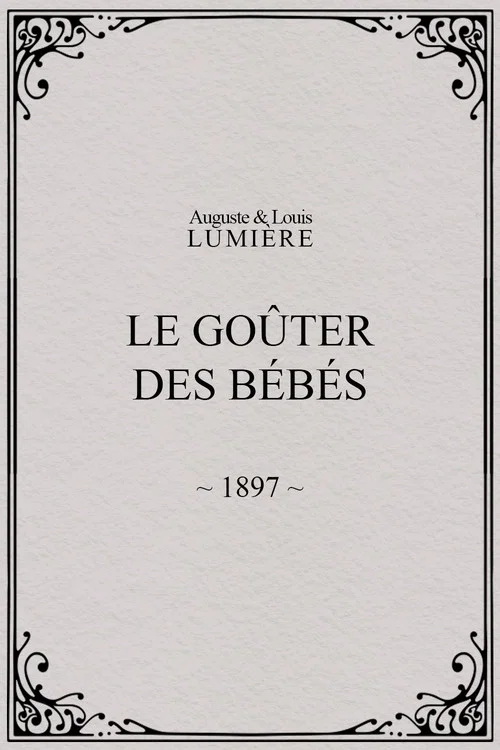 Постер: Le goûter des bébés