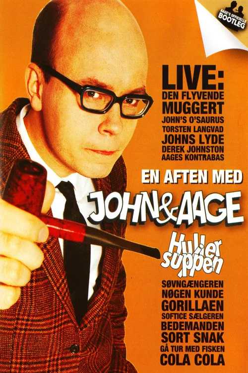 Постер: En aften med John & Aage