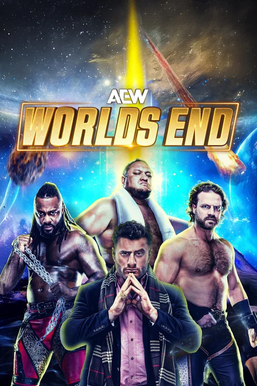 Постер: AEW Worlds End