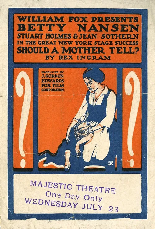 Постер: Should a Mother Tell